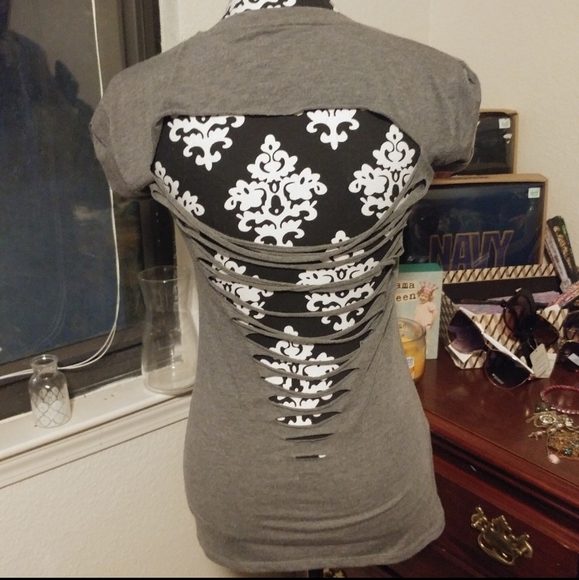 Social Misfits born to raise hell bone sliced tee - Picture 5 of 6